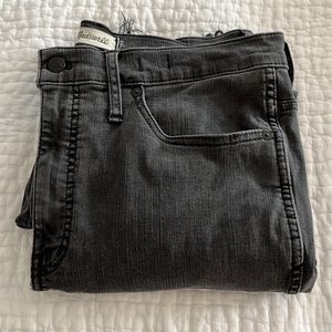 Stovepipe Jeans in Banberry Wash: Raw-Hem Size 31